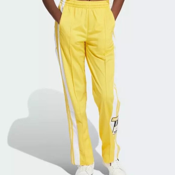 Adidas Originals Women's Bold Gold Adibreak Track Pants IP0622 - Picture 4 of 4